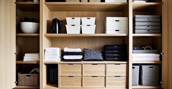 Achat rangement maison : astuces pour un intérieur organisé et élégant